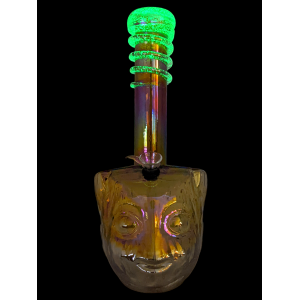 12.5" Wood Baby Soft Glass Water Pipe - GOR [E1127]